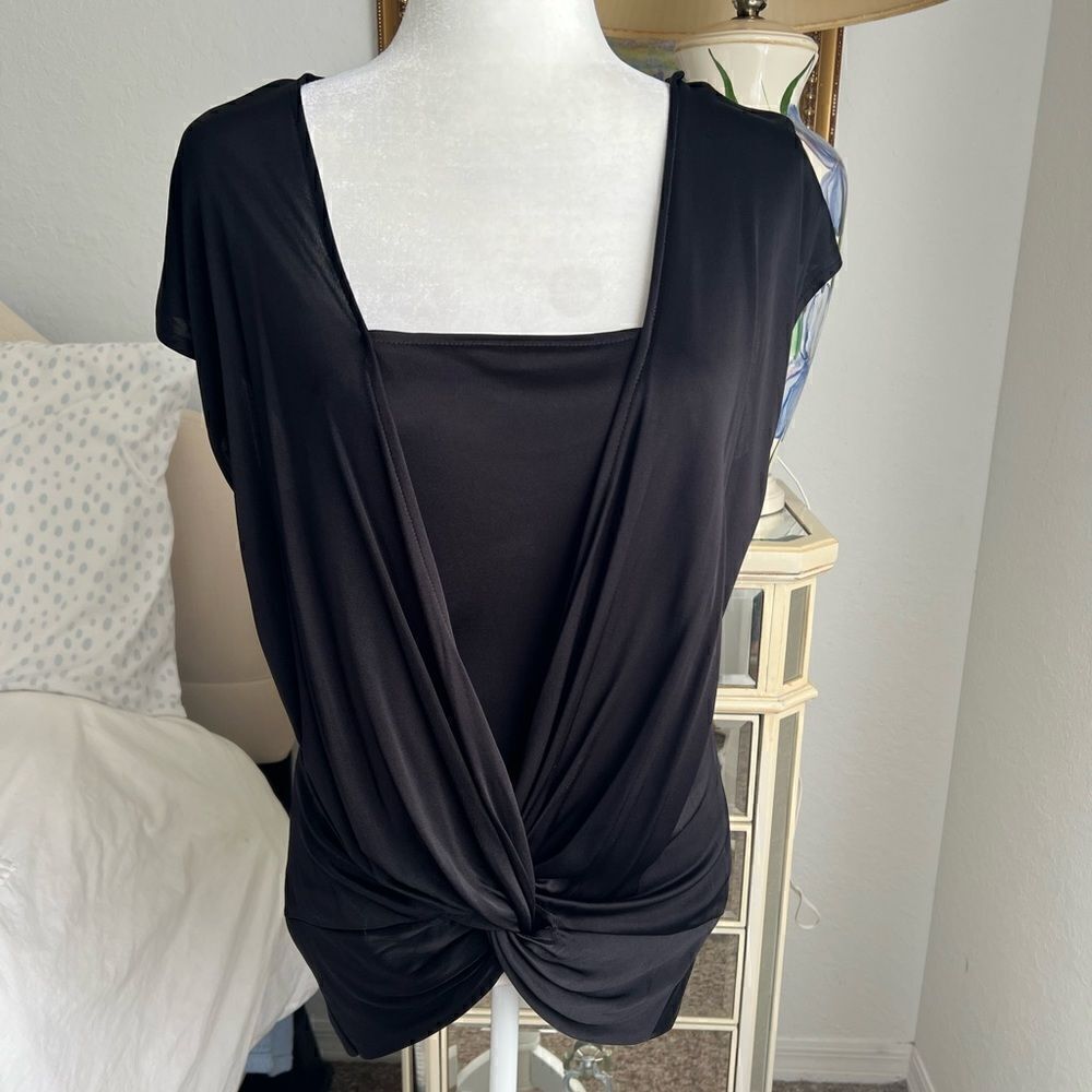 Filippa K black blouse